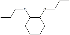 1,2-Dipropoxycyclohexane Struktur