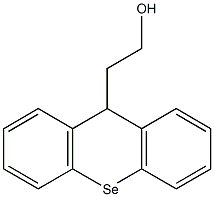 9-(2-Hydroxyethyl)-9H-selenoxanthene Struktur