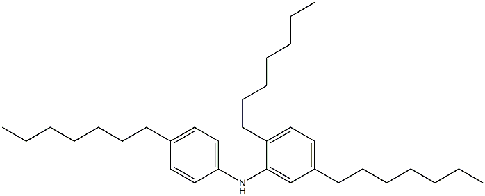 4,2',5'-Triheptyl[iminobisbenzene] Struktur