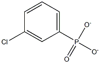 3-Chlorophenylphosphonate Struktur