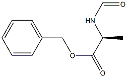 N-Formylalanine benzyl ester Struktur