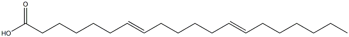 7,13-Icosadienoic acid Struktur