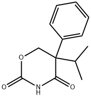 5,6-Dihydro-5-isopropyl-5-phenyl-2H-1,3-oxazine-2,4(3H)-dione Struktur