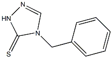 4,5-Dihydro-4-benzyl-1H-1,2,4-triazole-5-thione Struktur