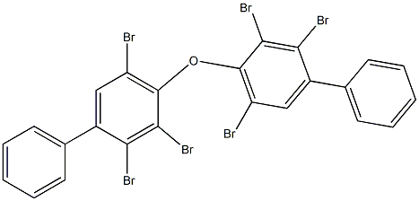 Phenyl(2,3,6-tribromophenyl) ether Struktur