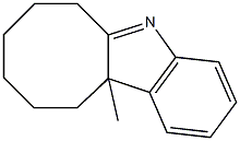 11a-Methyl-7,8,9,10,11,11a-hexahydro-6H-cyclooct[b]indole Struktur