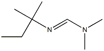 N1,N1-Dimethyl-N2-(1,1-dimethylpropyl)formamidine Struktur