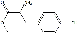 D-Tyrosine methyl ester Struktur