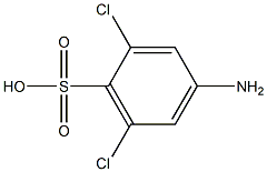 2,6-Dichloro-4-aminobenzenesulfonic acid Struktur