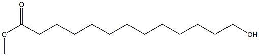 13-Hydroxytridecanoic acid methyl ester Struktur