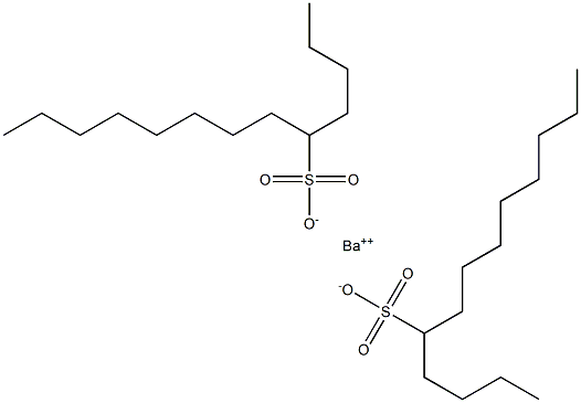 Bis(tridecane-5-sulfonic acid)barium salt Struktur