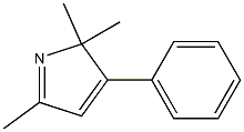 2,2,5-Trimethyl-3-phenyl-2H-pyrrole Struktur