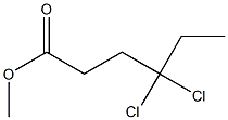 4,4-Dichlorocaproic acid methyl ester Struktur