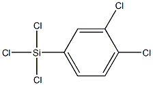 (3,4-Dichlorophenyl)trichlorosilane Struktur