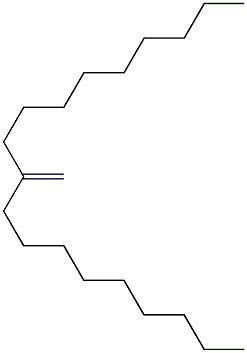 10-Methylenenonadecane Struktur