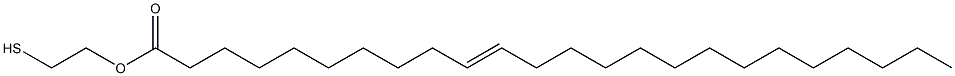 10-Tetracosenoic acid 2-mercaptoethyl ester Struktur