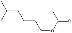 Acetic acid 5-methyl-4-hexenyl ester Struktur