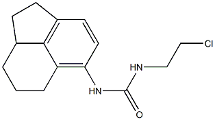 1-(2-Chloroethyl)-3-(6,7,8,8a-tetrahydroacenaphthen-5-yl)urea Struktur