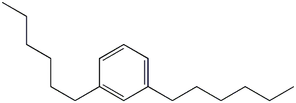 1,3-Dihexylbenzene Struktur