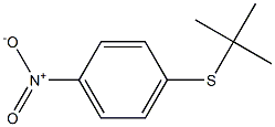 1-Nitro-4-(tert-butylthio)benzene Struktur