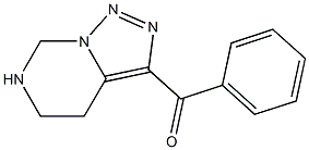 4,5,6,7-Tetrahydro-3-(benzoyl)[1,2,3]triazolo[1,5-c]pyrimidine Struktur