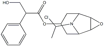 Methylscopolamine chloride Struktur