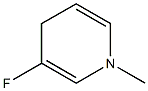 1-Methyl-3-fluoro-1,4-dihydropyridine Struktur