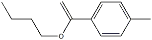 4-(1-Butoxyethenyl)toluene Struktur