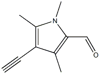 4-Ethynyl-1,3,5-trimethyl-1H-pyrrole-2-carbaldehyde Struktur