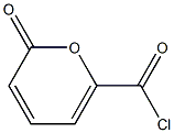 6-Oxo-6H-pyran-2-carbonyl chloride Struktur