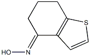 6,7-Dihydrobenzo[b]thiophen-4(5H)-one oxime Struktur