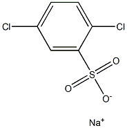 2,5-Dichlorobenzenesulfonic acid sodium salt Struktur