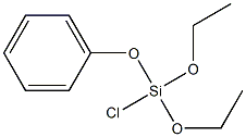 Chlorodi(ethoxy)(phenoxy)silane Struktur