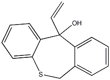 11-Ethenyl-6,11-dihydrodibenzo[b,e]thiepin-11-ol Struktur