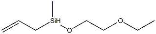 (2-Ethoxyethoxy)(methyl)(2-propenyl)silane Struktur