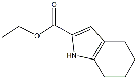 4,5,6,7-Tetrahydro-1H-indole-2-carboxylic acid ethyl ester Struktur