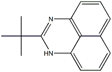 2-tert-Butyl-1,3-diaza-1H-phenalene Struktur