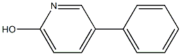 6-Hydroxy-3-phenylpyridine Struktur