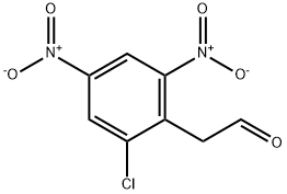 2-CHLORO-4,6-DINITROPHENYL ACETALDEHYDE Struktur