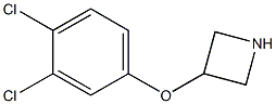 3-(3,4-Dichlorophenoxy)azetidine Struktur