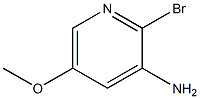 2-Bromo-5-methoxypyridin-3-amine Struktur