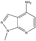 4-Amino-1-methyl-1H-pyrazolo[3,4-b]pyridine Struktur