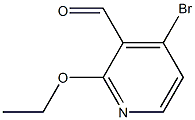 4-Bromo-2-ethoxypyridine-3-carboxaldehyde Struktur