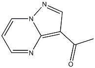 1-(pyrazolo[1,5-a]pyrimidin-3-yl)ethanone Struktur