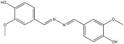 Vanillin azine
		
	 Struktur