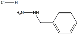 1-benzylhydrazine hydrochloride Struktur