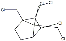 2-exo,3-endo,8,9,10-Pentachlorobornan Struktur