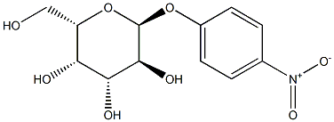 4-Nitrophenyl a-L-galactopyranoside Struktur