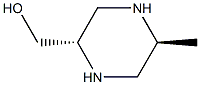 ((2S,5S)-5-methylpiperazin-2-yl)methanol Struktur