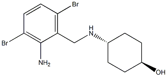 (trans)-4-((2-amino-3,6-dibromobenzyl)amino)cyclohexanol